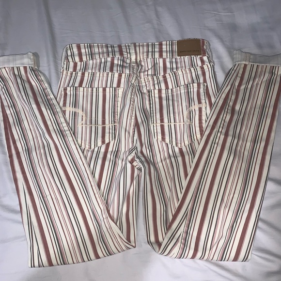 Striped American Eagle Jeans - Picture 2 of 2